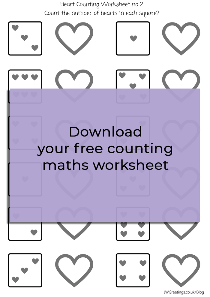 hearts maths worksheet no@2