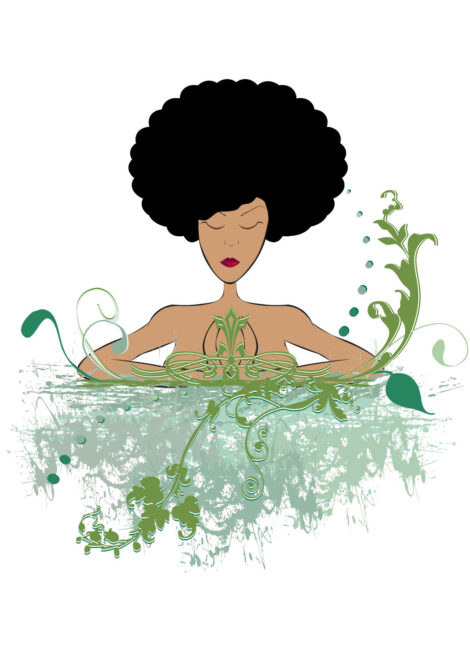 Any Occasion Afro Sista at Peace - any002